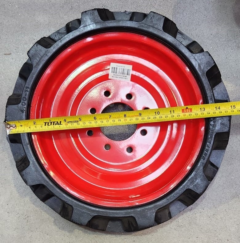 Roata completa echivalent 5.00 x 8 (CAUCIUC PLIN)